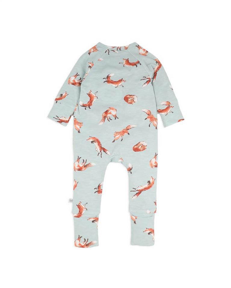 Mr Fox Organic Longsleeve Zipsuit