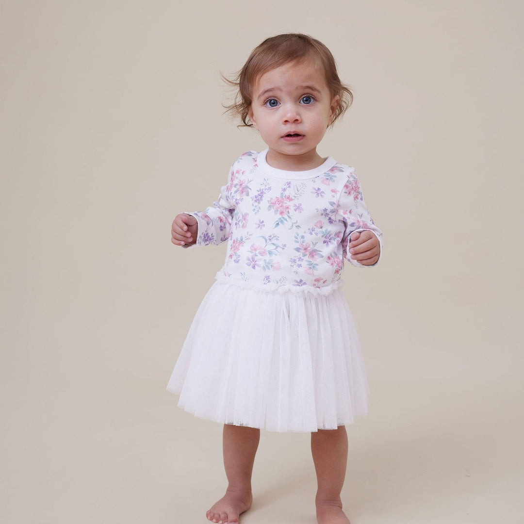 Pastel Bloom Tutu Dress