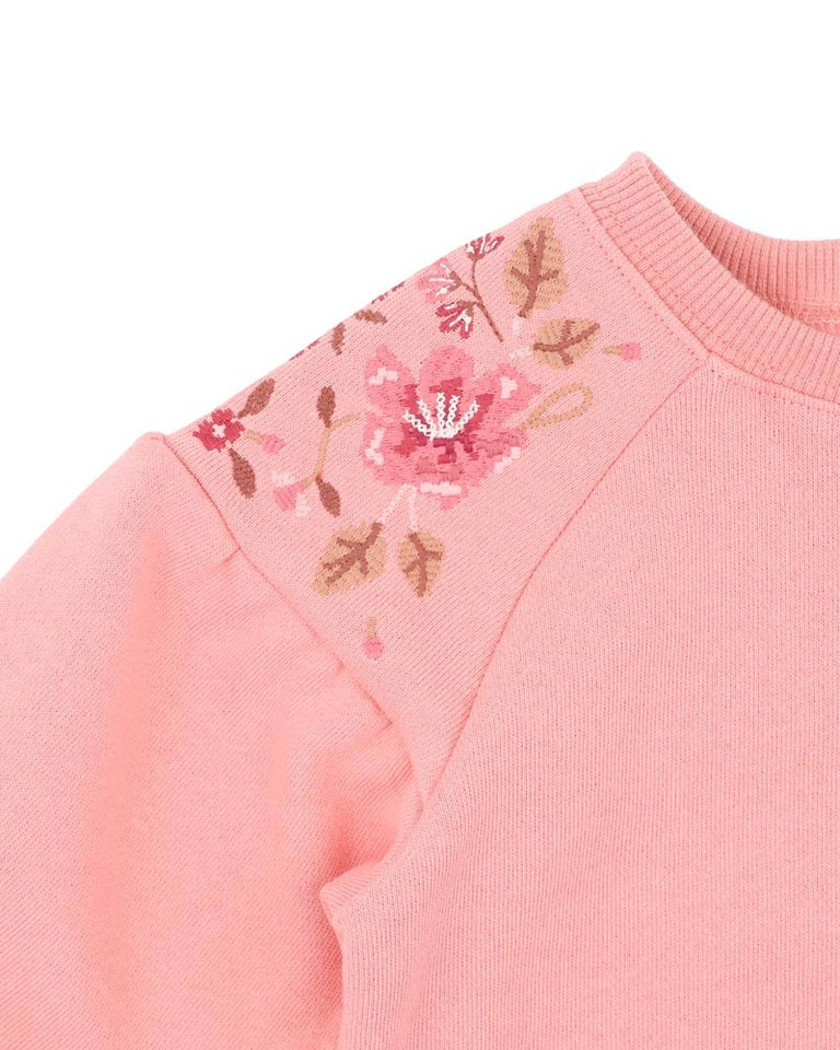 Wild Garden Embroidered Sweatshirt