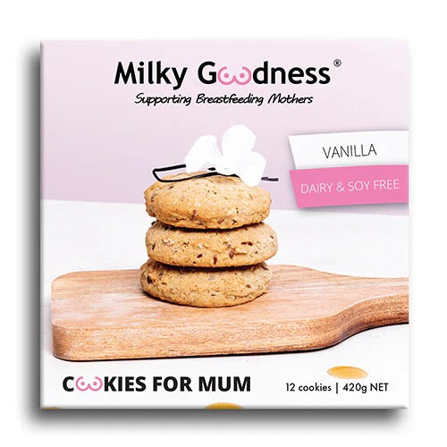 Milky Goodness Lactation Cookies Vanilla (Dairy & Soy Free)
