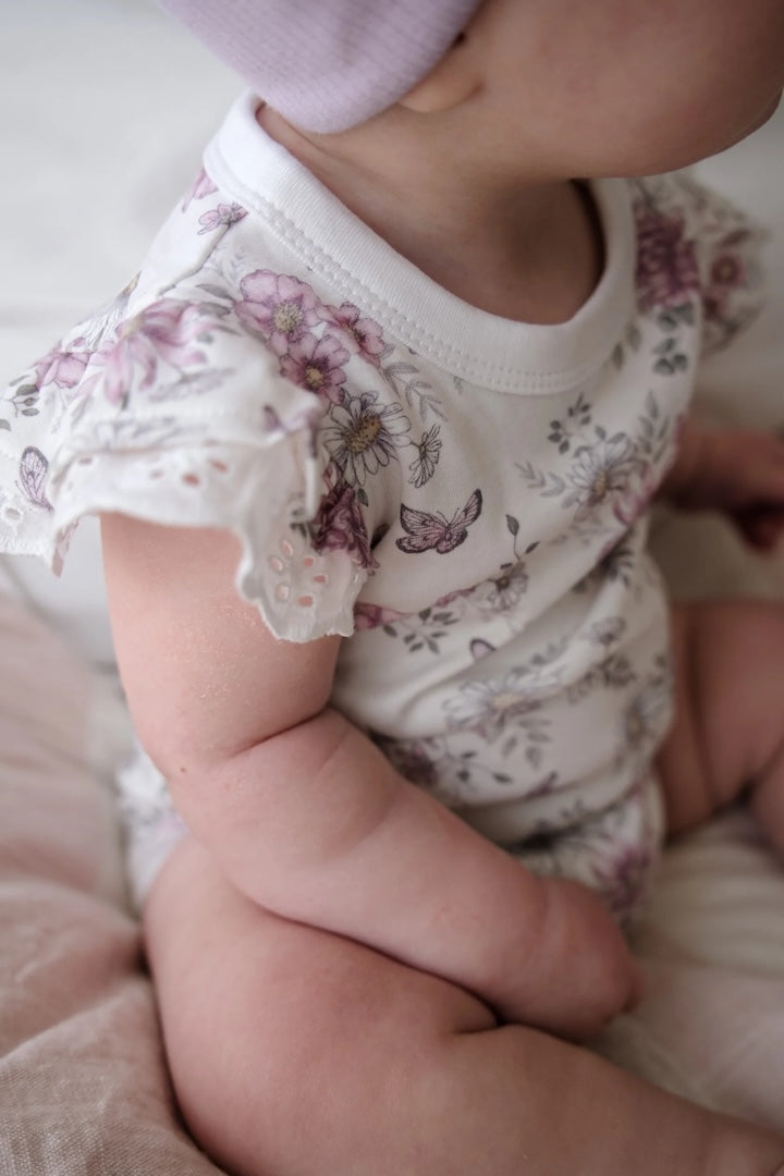 Daisy Floral AOP Onesie