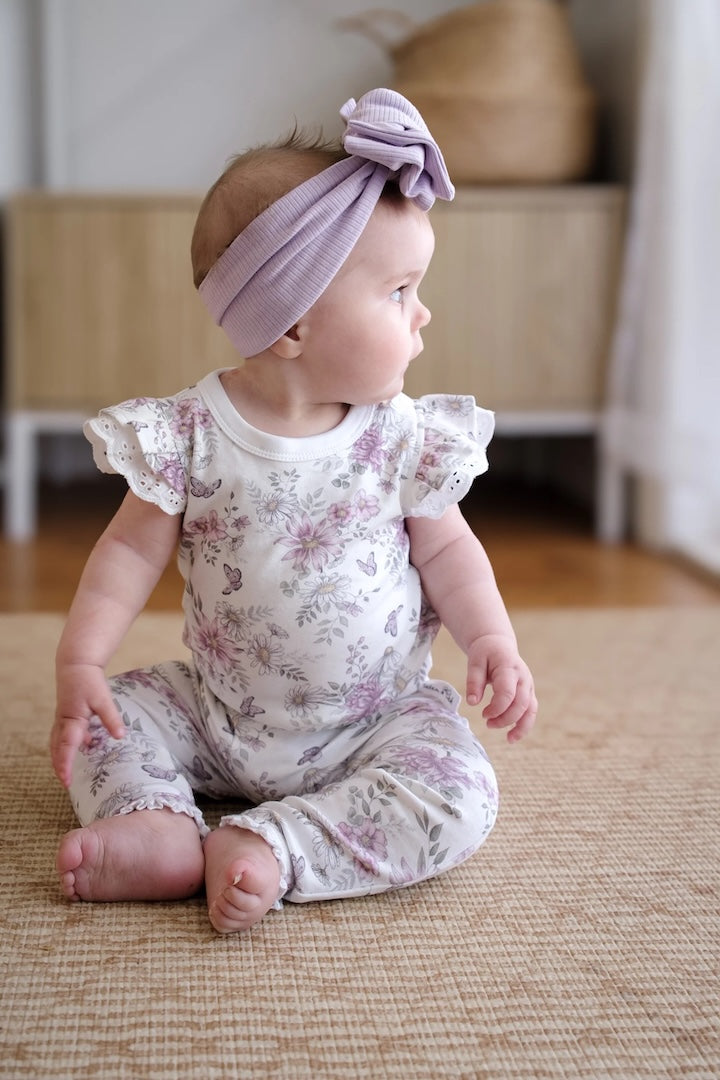 Daisy Floral AOP Onesie
