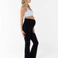 Deluxe Bootcut Maternity Pants in Black