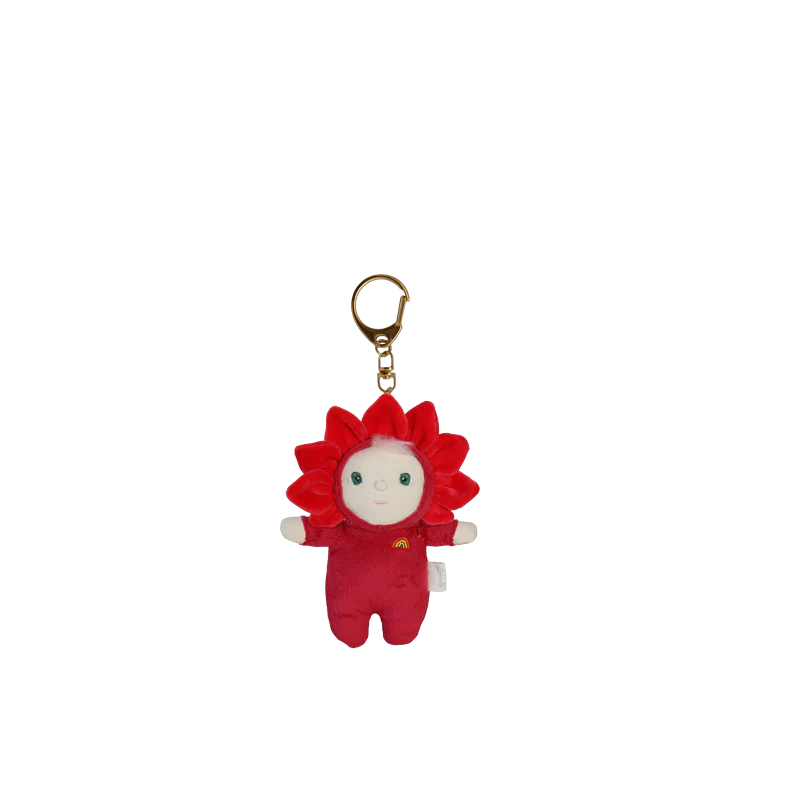 Olli Ella Cozy Bag Charm - Rose