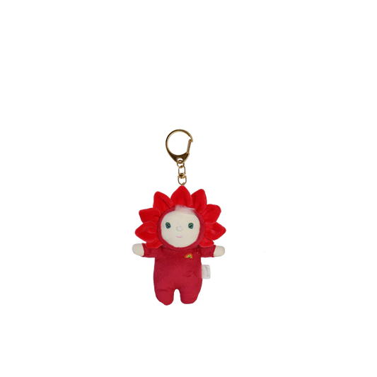 Olli Ella Cozy Bag Charm - Rose