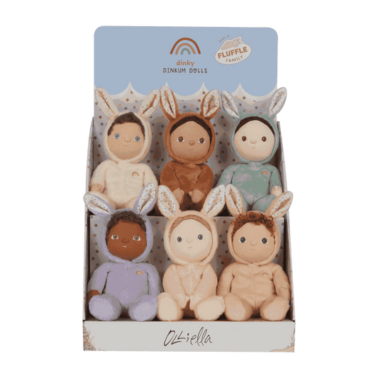 Dinky Dinkum Dolls - Fluffle Family