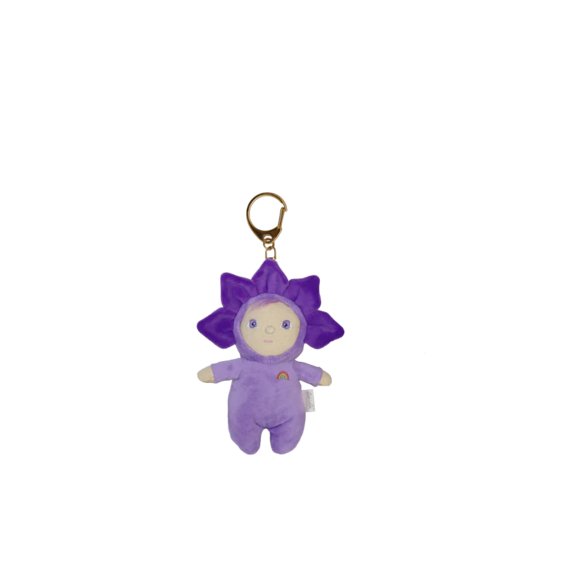 Olli Ella Cozy Bag Charm - Violet