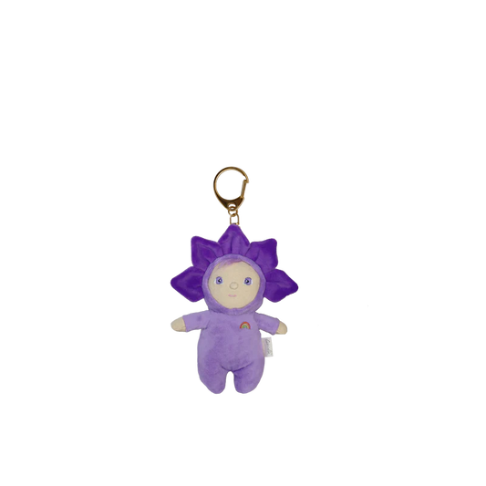 Olli Ella Cozy Bag Charm - Violet