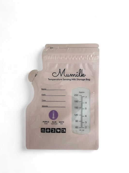Mumilk Disposable Breastmilk Temperature Sensing Storage Bag