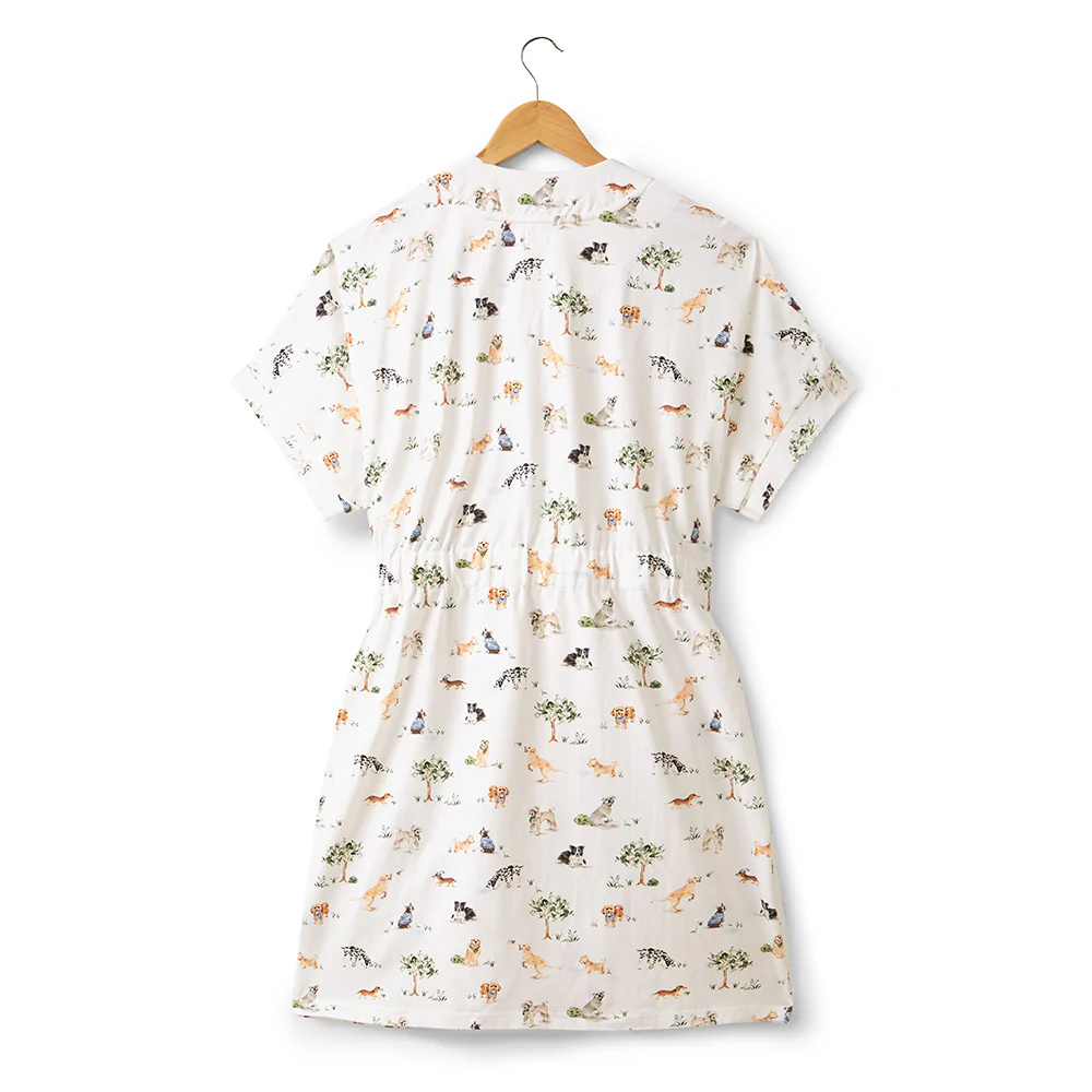 Dog Park Organic Maternity Robe