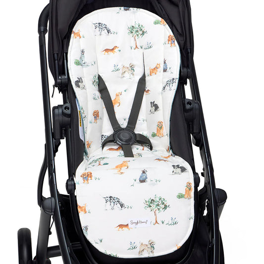 Dog Park Universal Organic Pram Liner