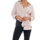 Draw The Line Shirt - Clay Stripe