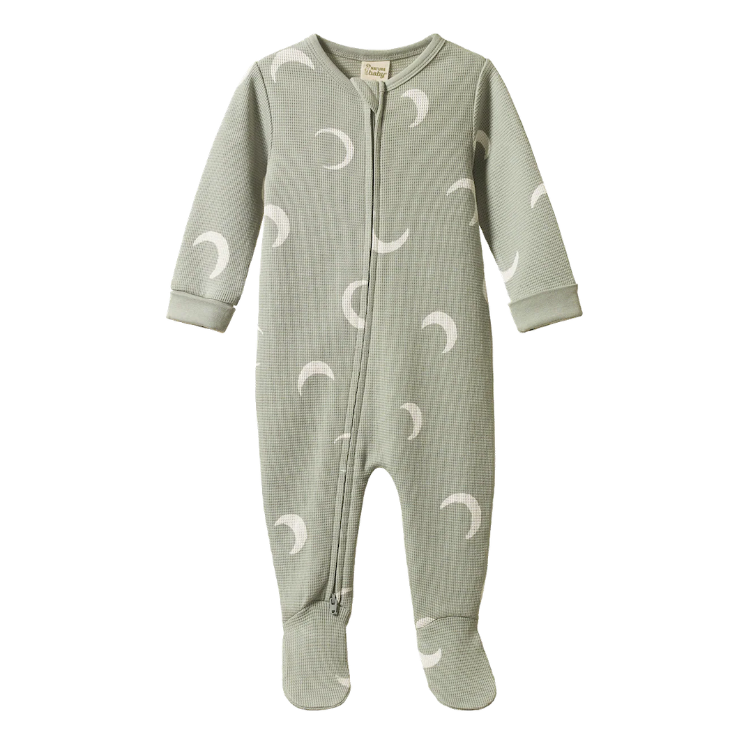Dreamlands Suit Waffle Crescent Print
