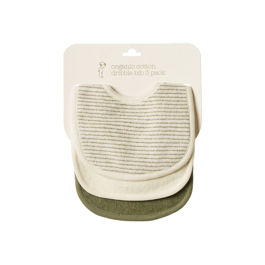 Dribble Bibs 3-pack Nettle
