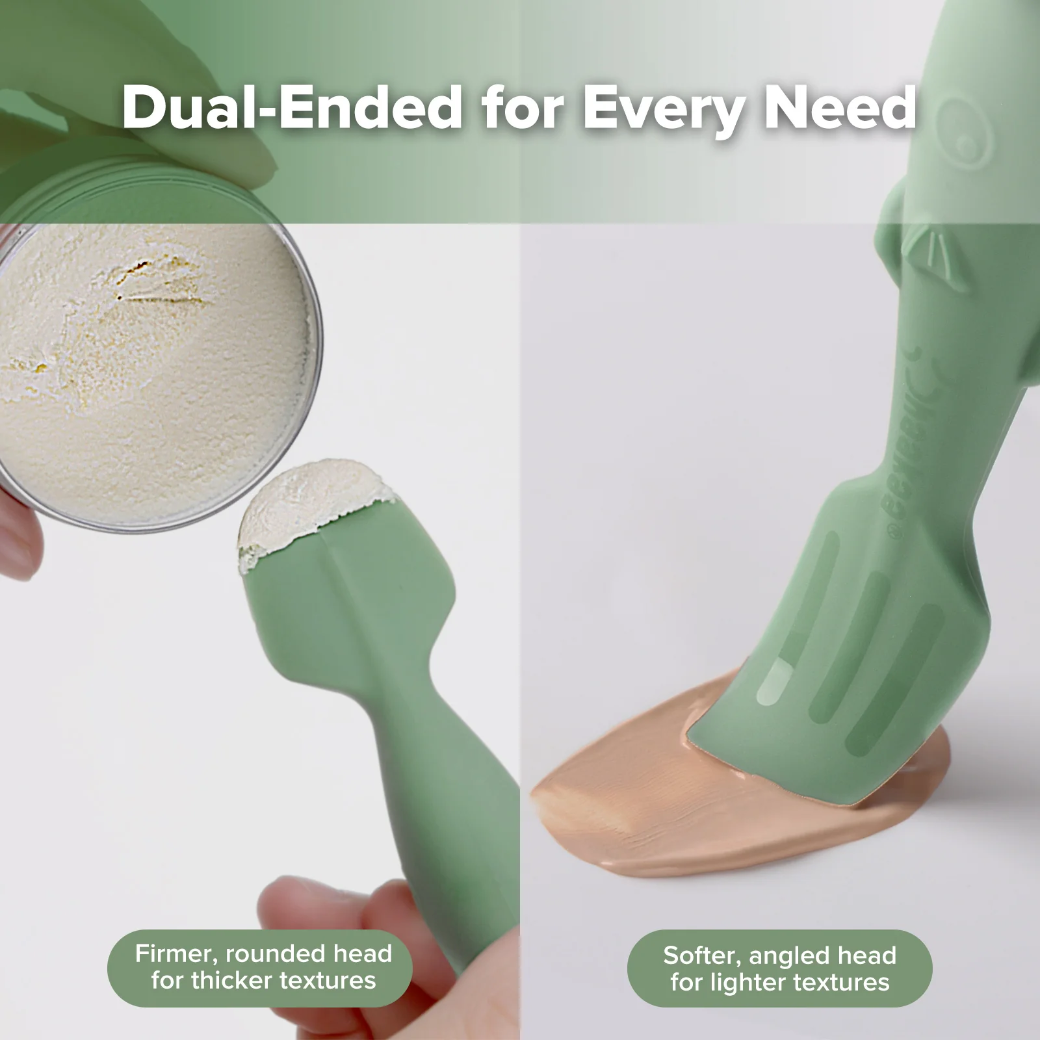 Haakaa NoMess Dual Ended Silicone Cream Applicator Lavender