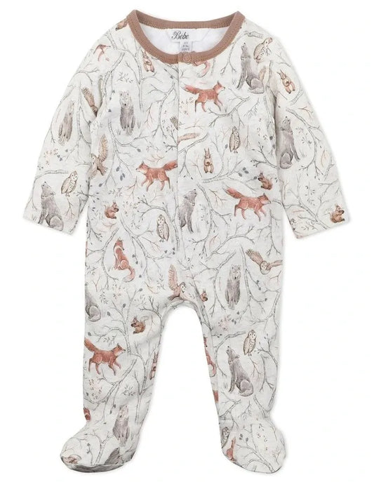 Eli Long Sleeve Zip Onesie Premature