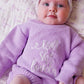 "Isn't She Lovely" Knit Romper Lilac