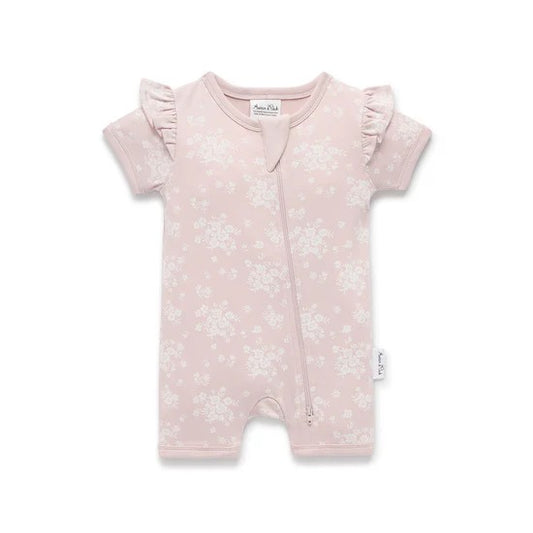 Eve Floral Zip Romper