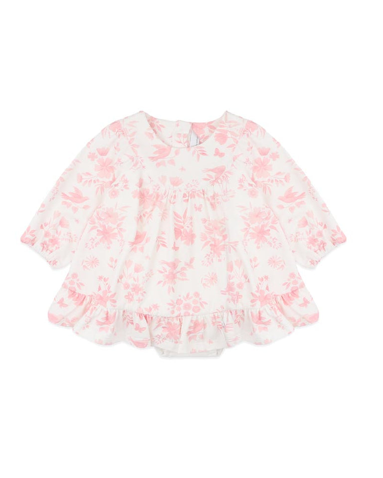 Fern Birds Organic Overlay Dress
