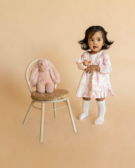 Fern Birds Organic Overlay Dress