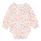 Fern Floral Organic Long Sleeve Bodysuit