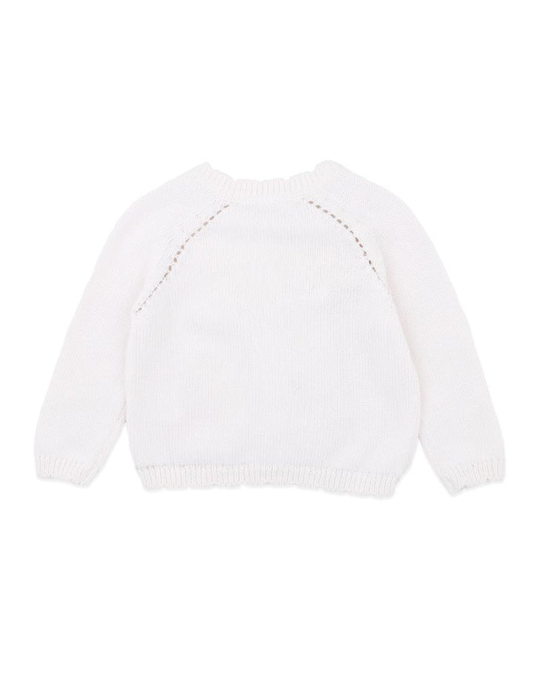 Fern Hand Embroidered Cardigan