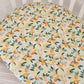 Citrus Squeeze Organic Fitted Cot Sheet