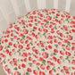Strawberry Organic Fitted Cot Sheet
