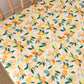 Sunny Citrus Organic Fitted Cot Sheet