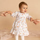 Gemma Organic Shirred Dress