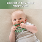 Haakaa Silicone Crab Teether Pea Green