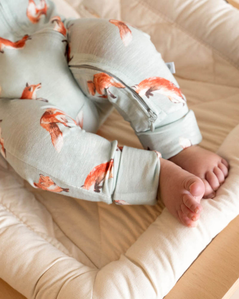 Mr Fox Organic Longsleeve Zipsuit