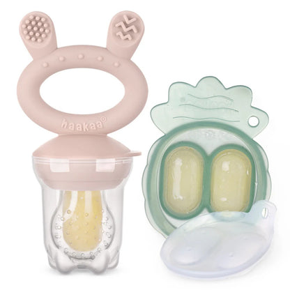 Haakaa Fresh Food Feeder with mini nibble tray