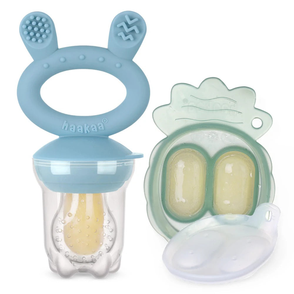 Haakaa Fresh Food Feeder with mini nibble tray