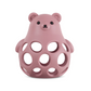 Haakaa Silicone Bear 3-in-1 Teether Crimson Red