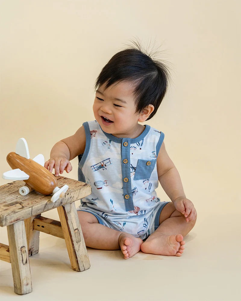 Harlan Aeroplane Romper