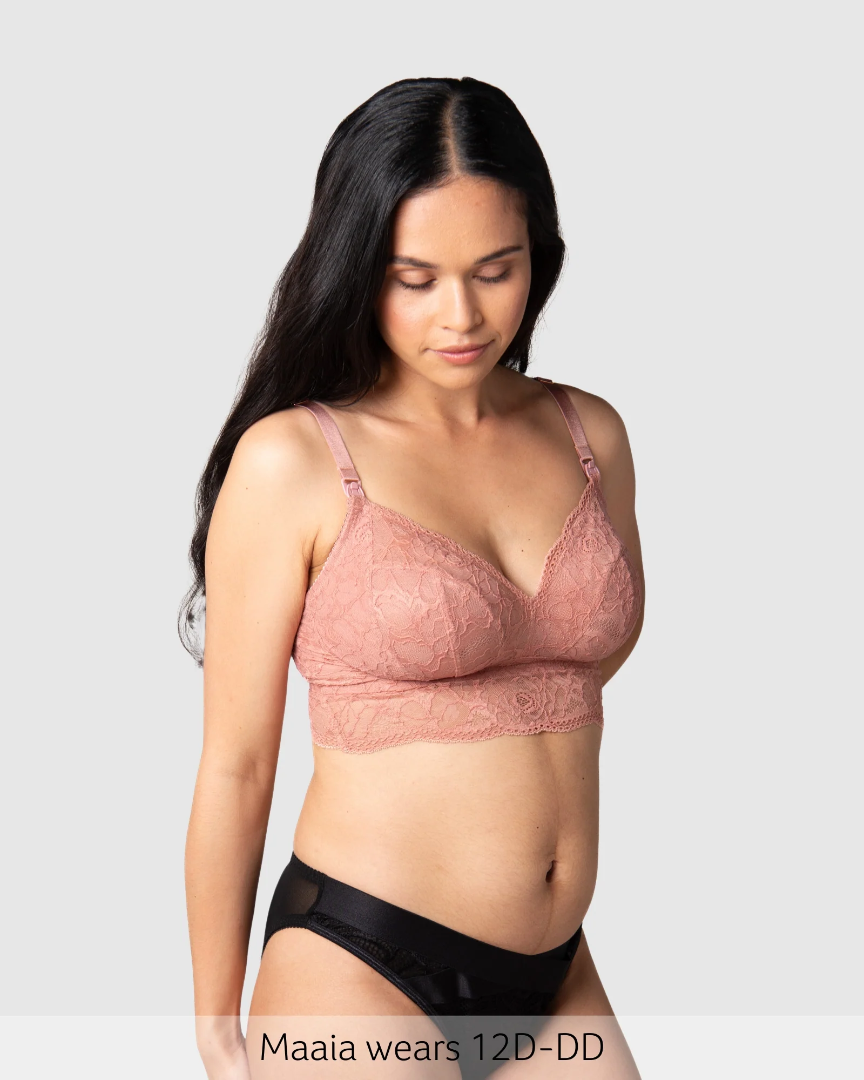 Heroine Nursing Bralette Rose