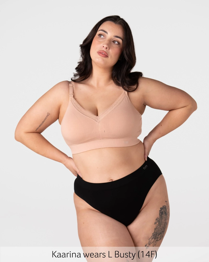 Caress Seamfree Flexfit Cashmere Nursing Bra