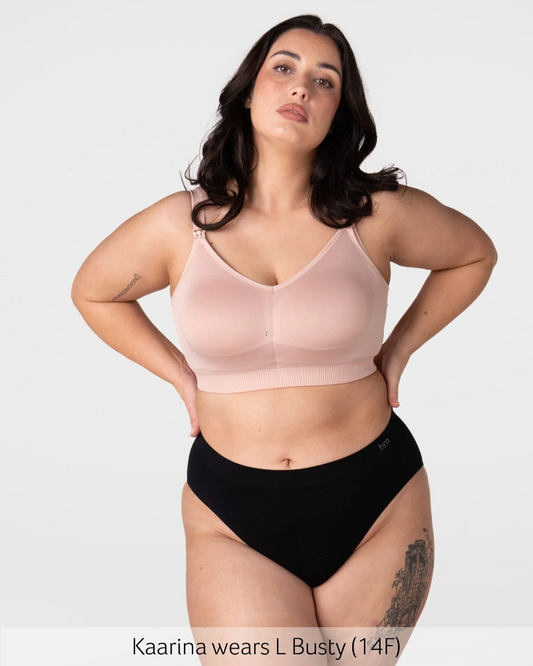Hotmilk My Everyday Flexfit Busty F+ Nursing Bra Dusky Pink