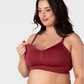 Hotmilk My Necessity 2.0 Hospital Sleep Bra Cherry