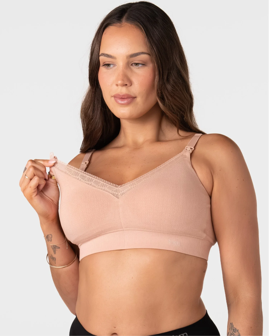 Caress Seamfree Flexfit Cashmere Nursing Bra