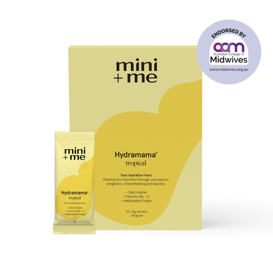 Hydramama Tropical Electrolyte Drink | Pregnancy & Breastfeeding Hydration | Mini + Me