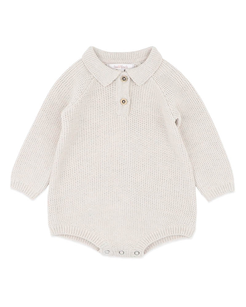 Jake Knitted Organic Bodysuit