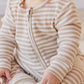 Jamie Kay Organic Cotton Modal Gracelyn Onepiece - Narrow Stripe Baker/Cloud