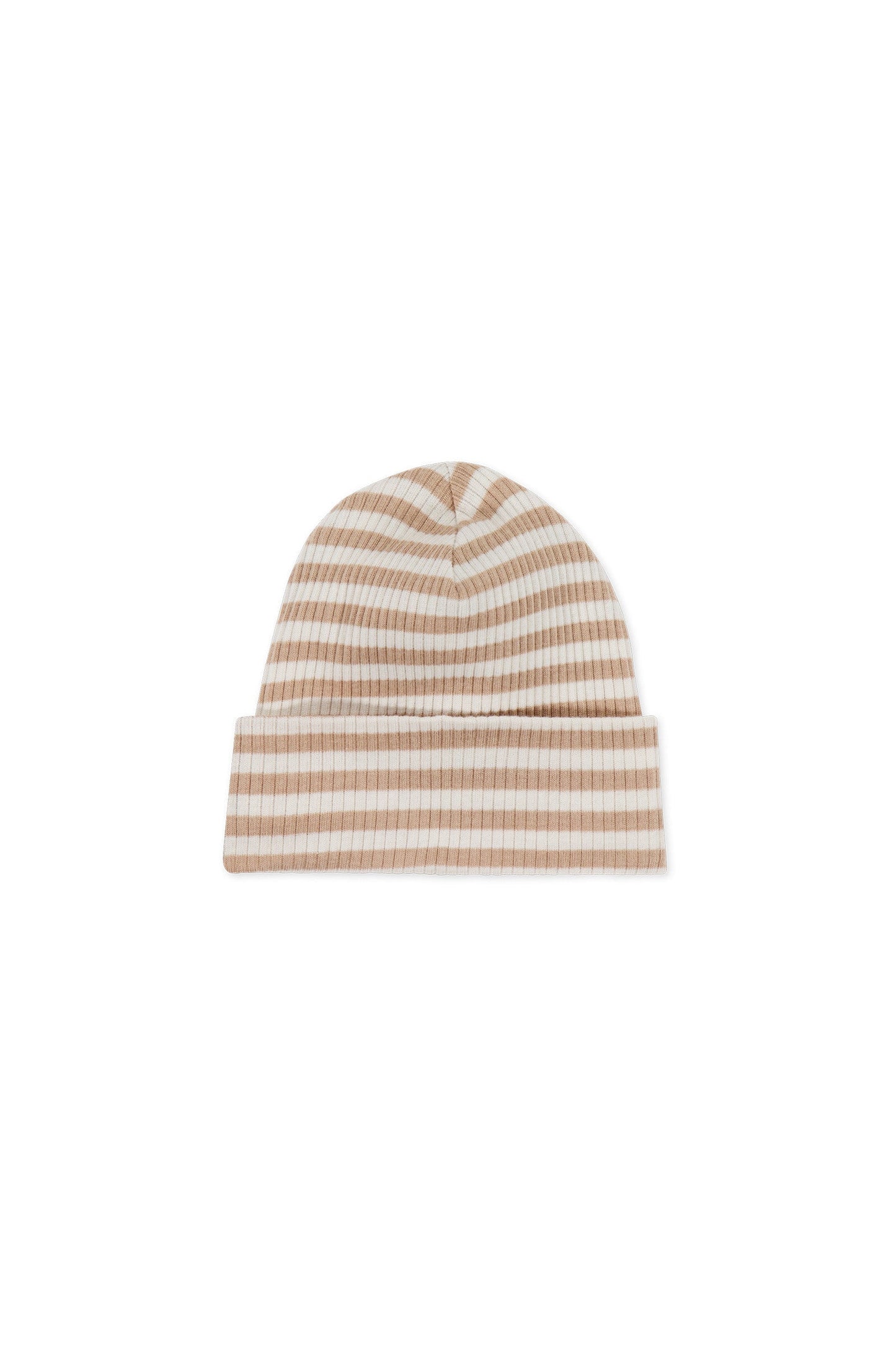 Jamie Kay Organic Cotton Modal Lennon Beanie - Narrow Stripe Baker/Cloud