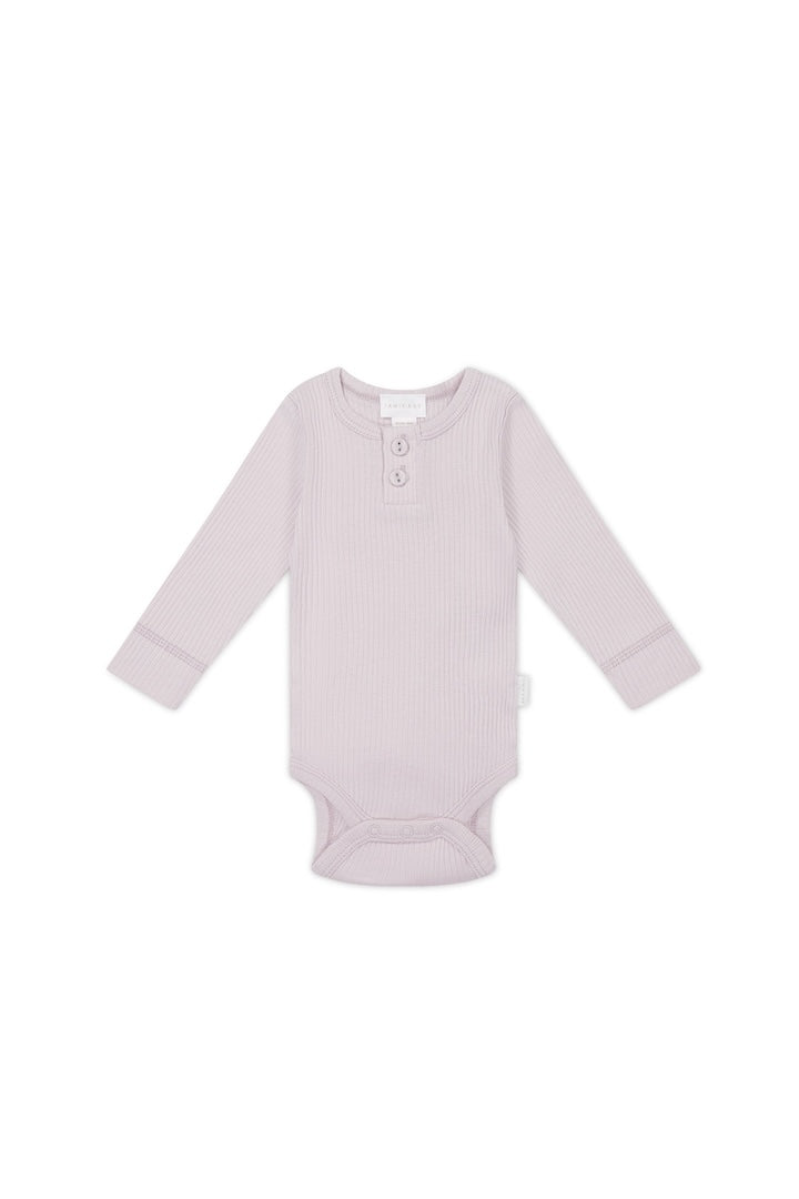 Jamie Kay Organic Cotton Modal Long Sleeve Bodysuit Luna