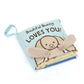 Jellycat Bashful Bunny Loves You Soft Cloth Book