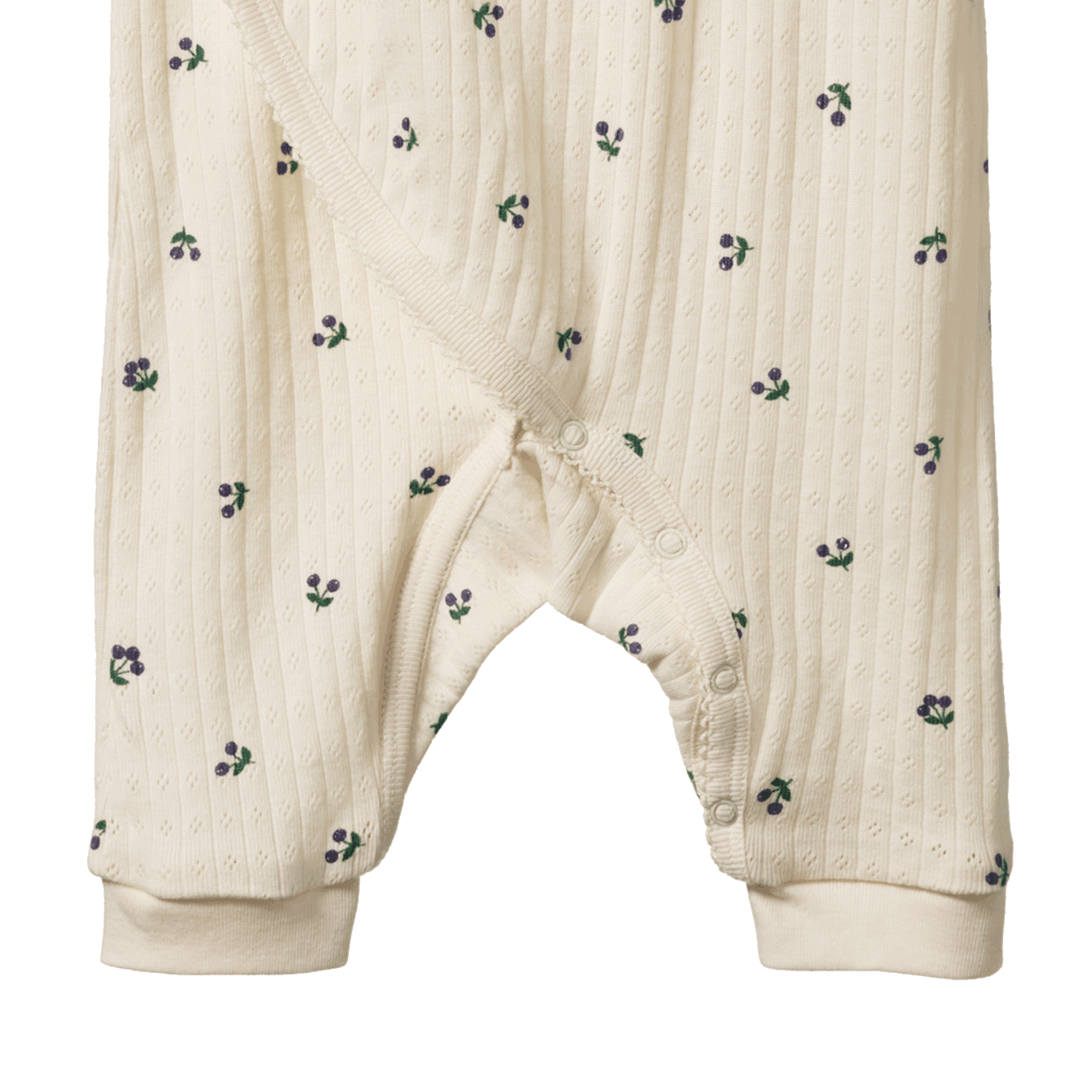 Kimono Stretch & Grow Pointelle Winter Berry