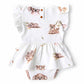 Koala Short Sleeve Organic Dress