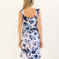 Grace Hospital Birthing Gown with Nursing Access - Pink Floral Print